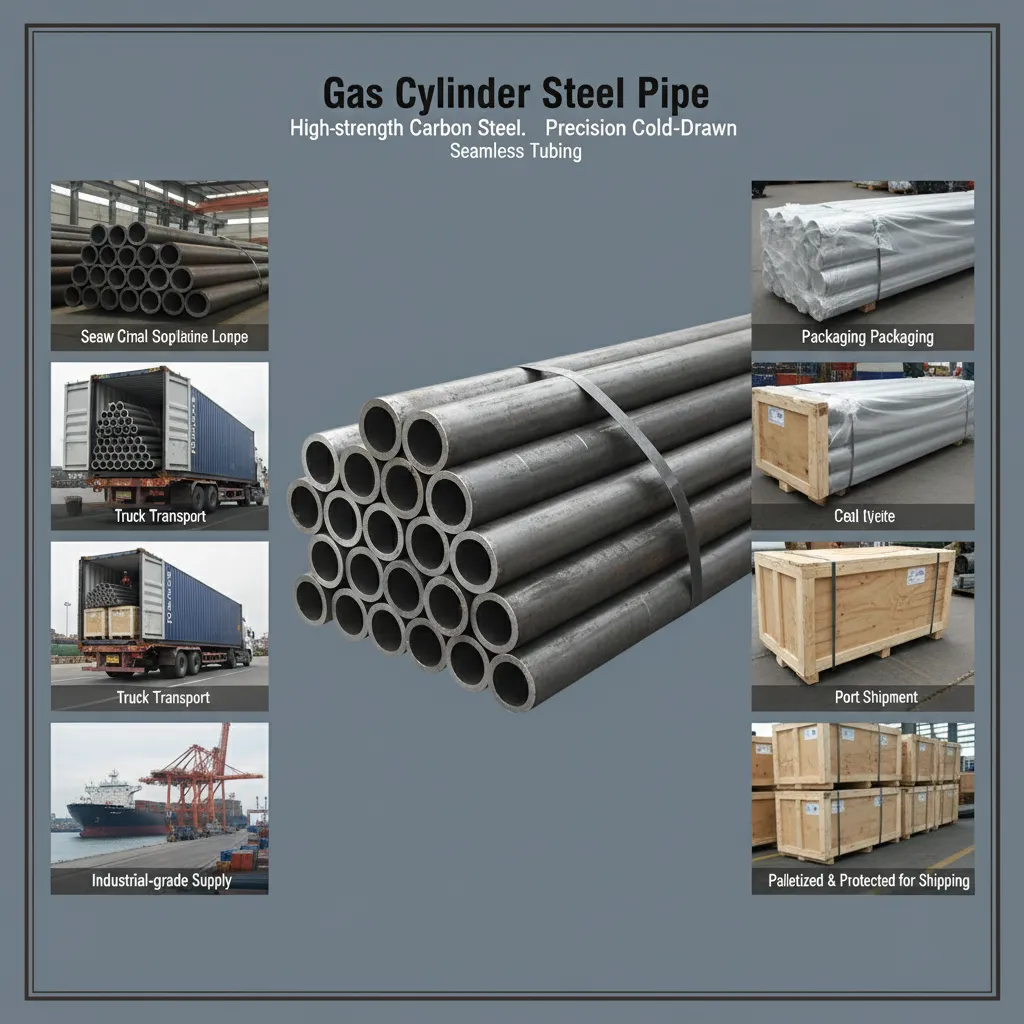 Gas cylinder steel pipe supplier