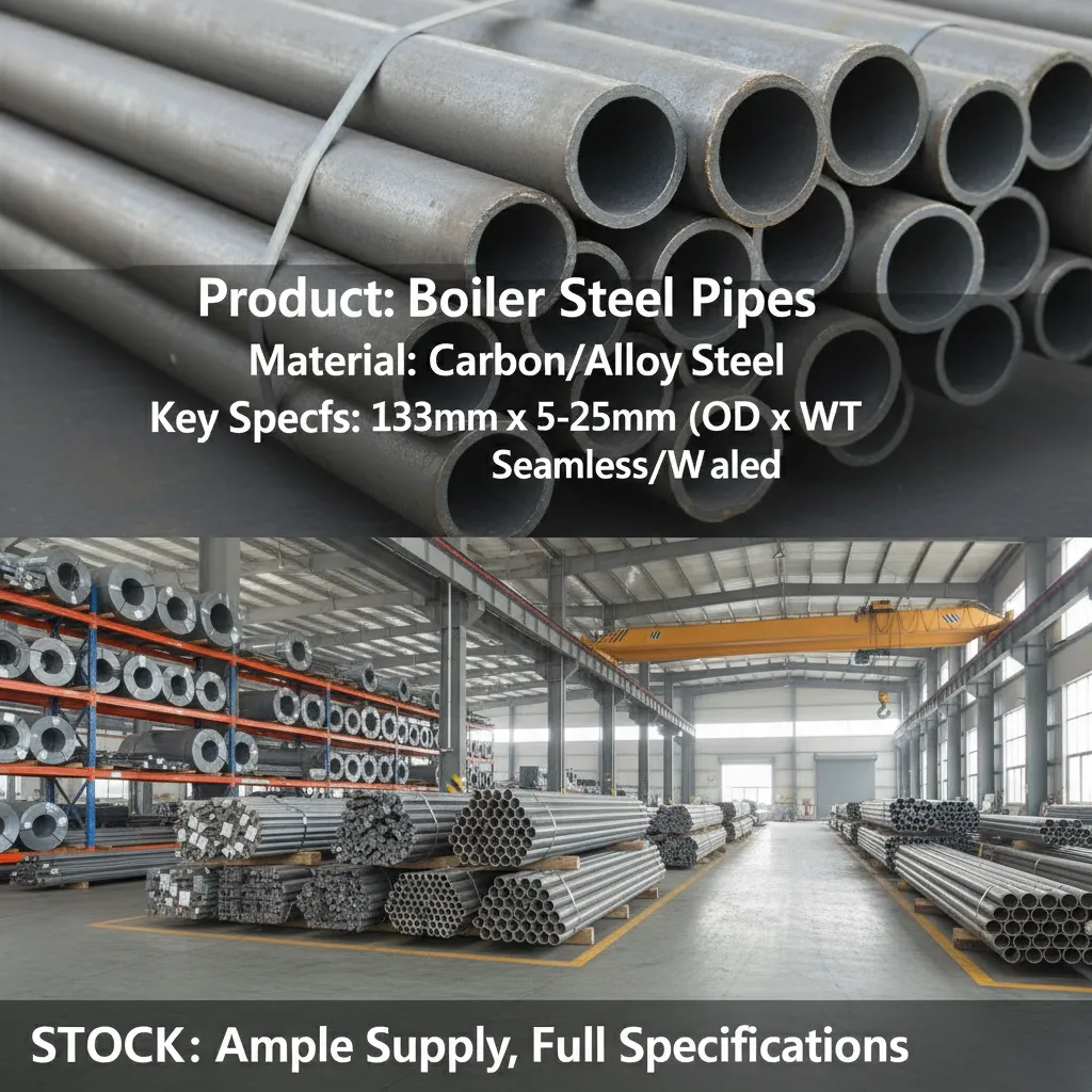 Boiler steel tube factory