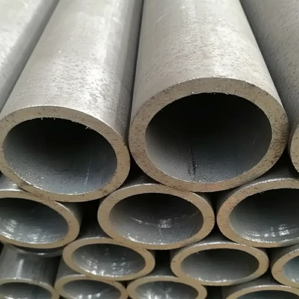 Gas cylinder steel pipe