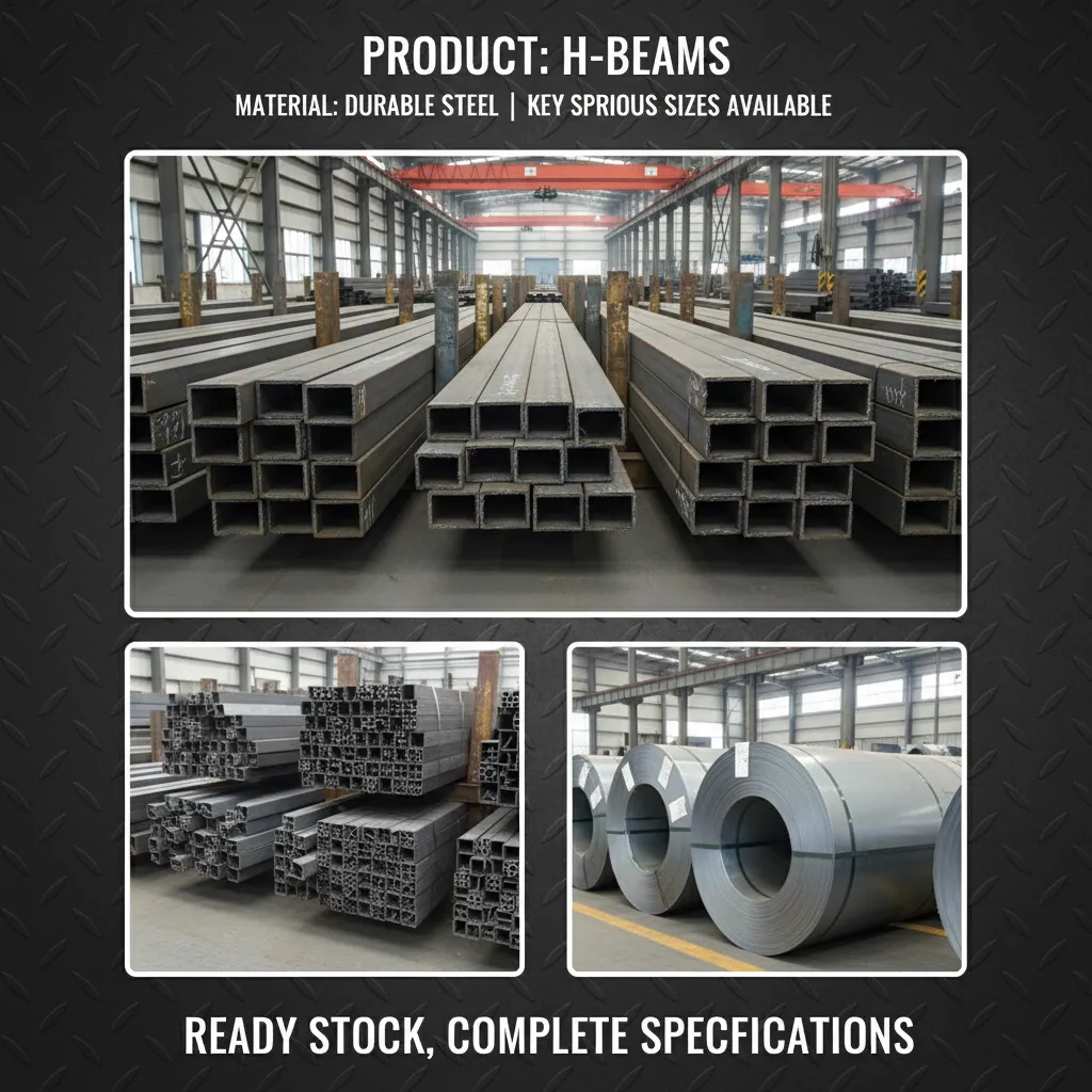 Hot Rolled H Beam HEA HEB HEM Universal Beam Structural Steel exporter
