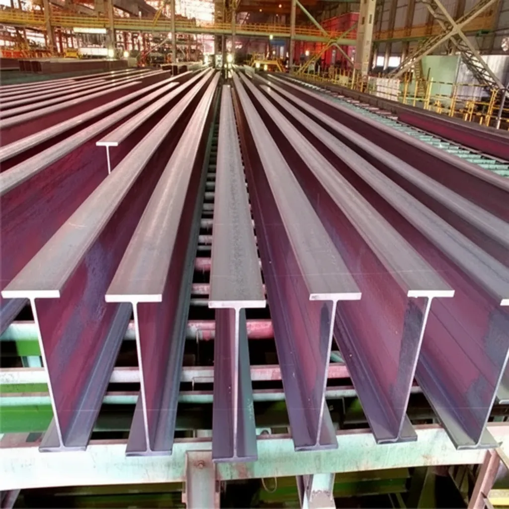 Steel H beam for construction image thumbnail