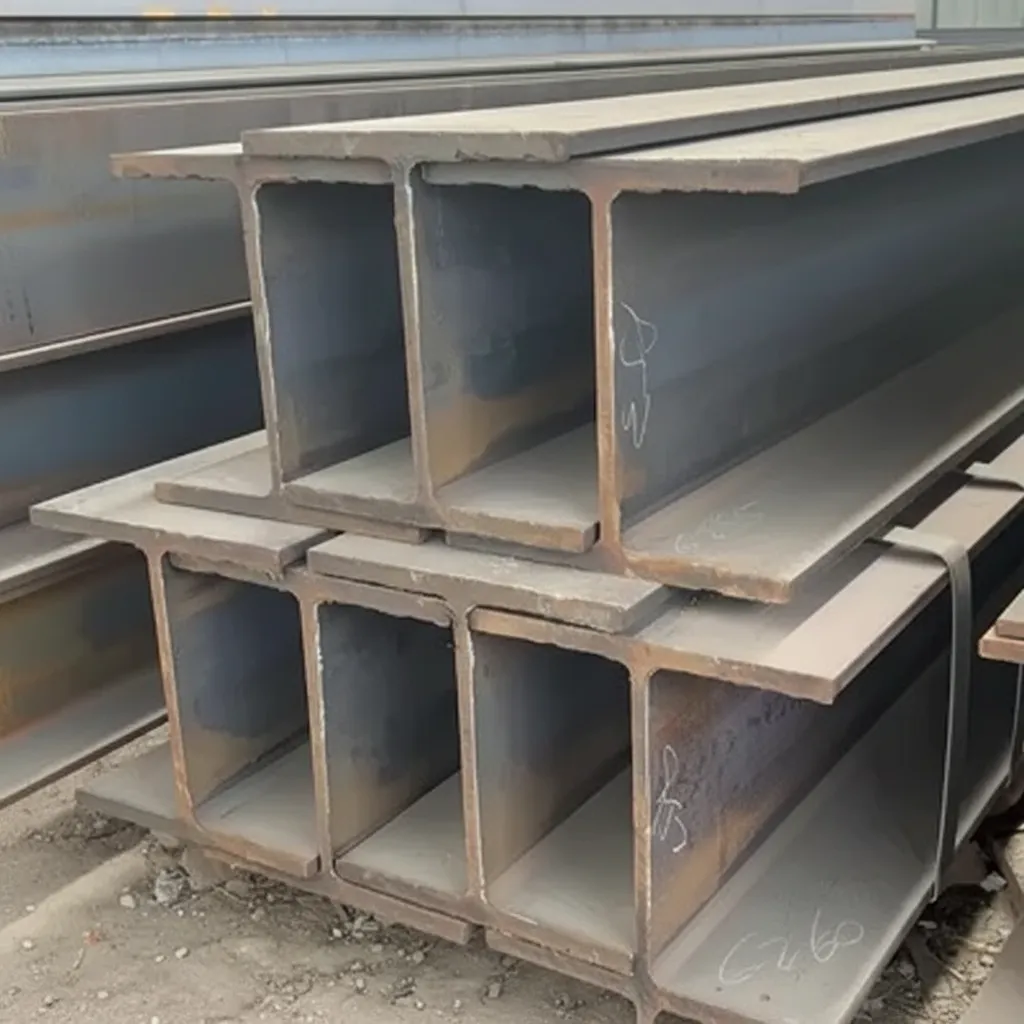 Steel H beam for construction image thumbnail