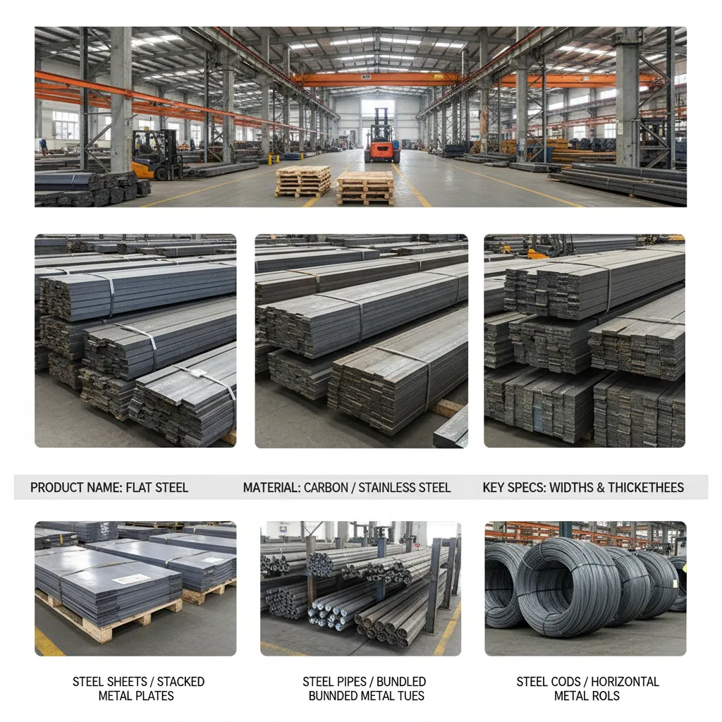 Hot rolled flat steel factory