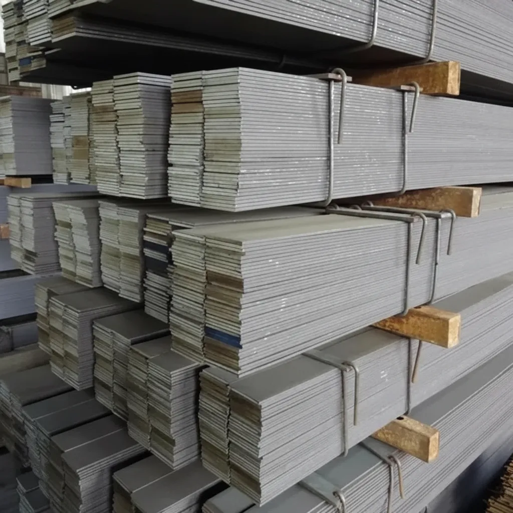 Galvanized flat steel