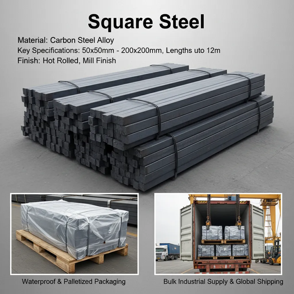 High strength square steel manufacturer
