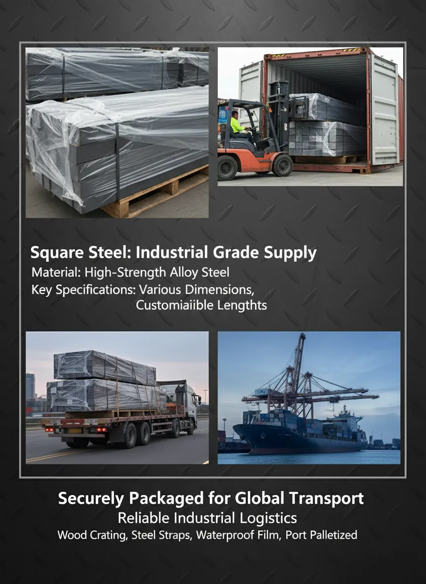 Square steel factory wholesale