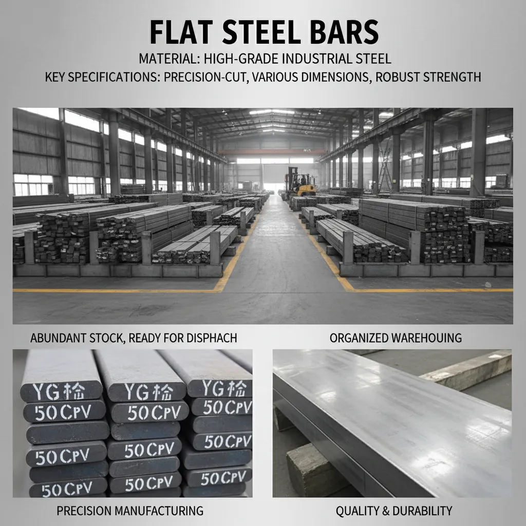 High strength flat steel factory