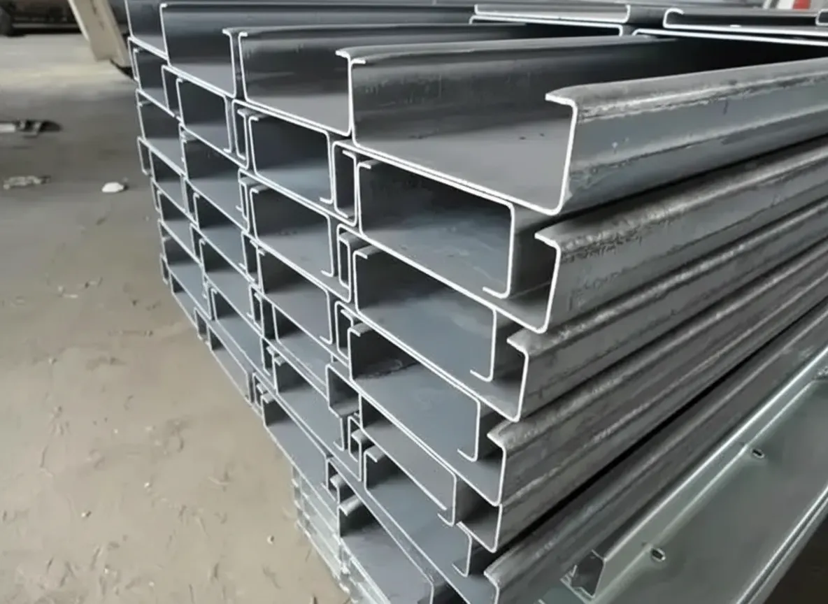 C-shaped steel