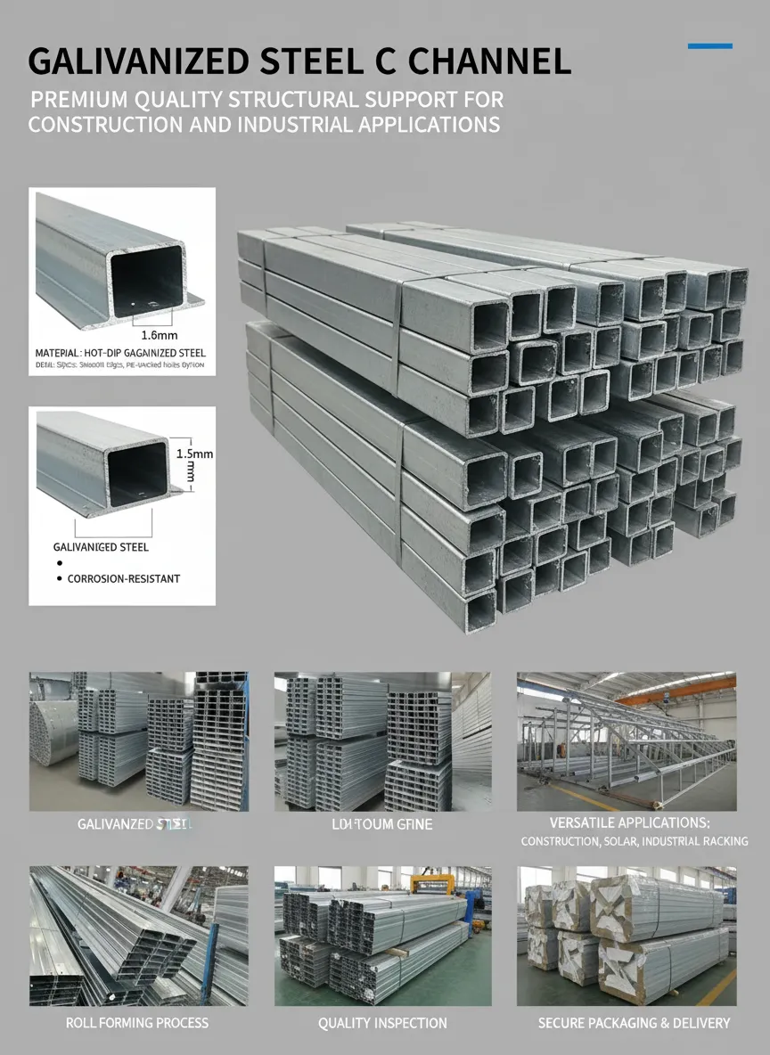 Galvanized C Channel supplier