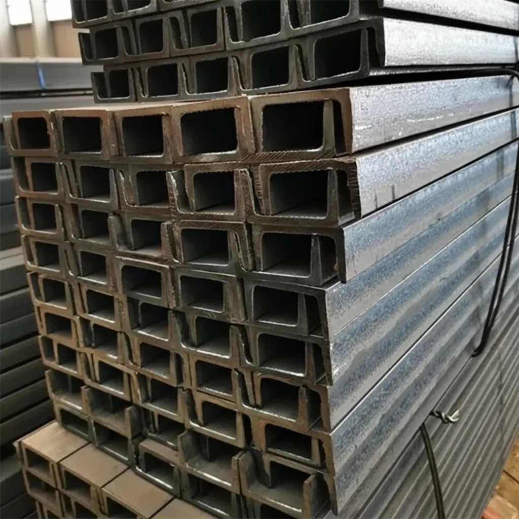 Steel channel profile