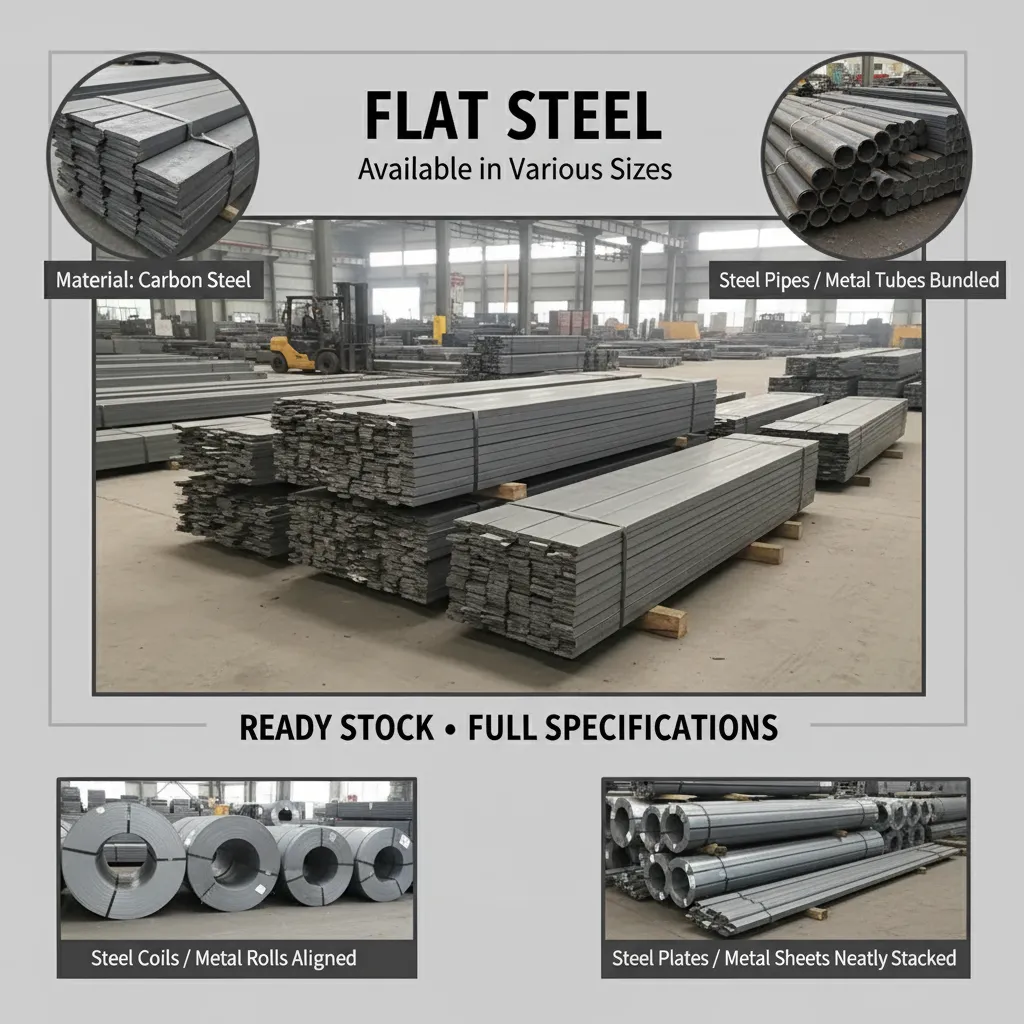 flat steel wholesale