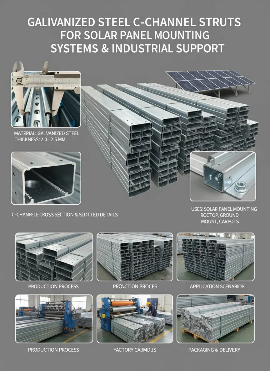 High-strength C-shaped steel supplier