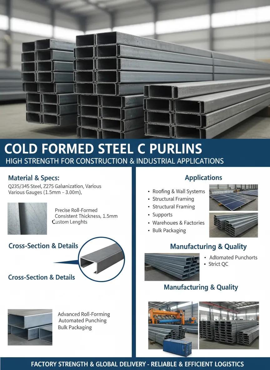 Q235B C-shaped steel supplier