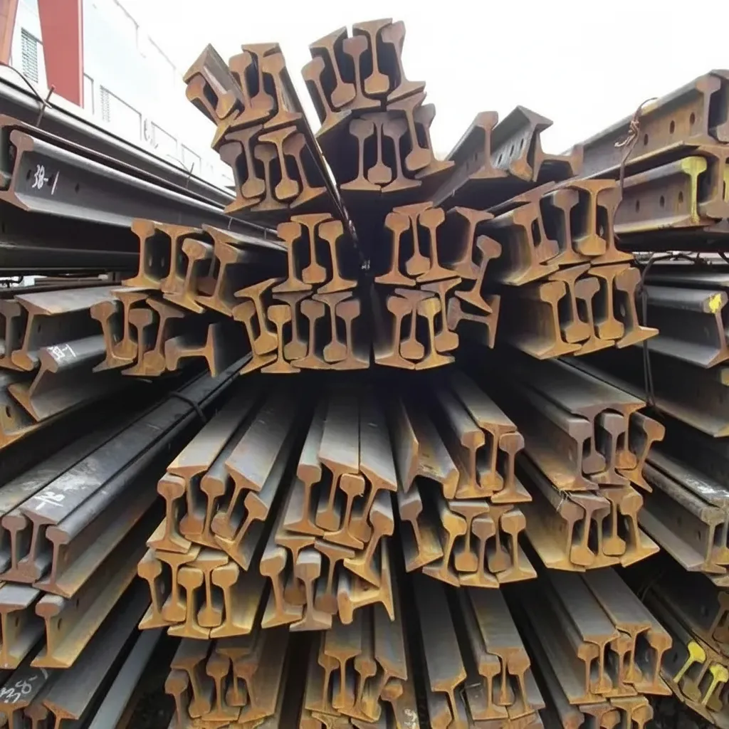 Steel rail for railway image thumbnail