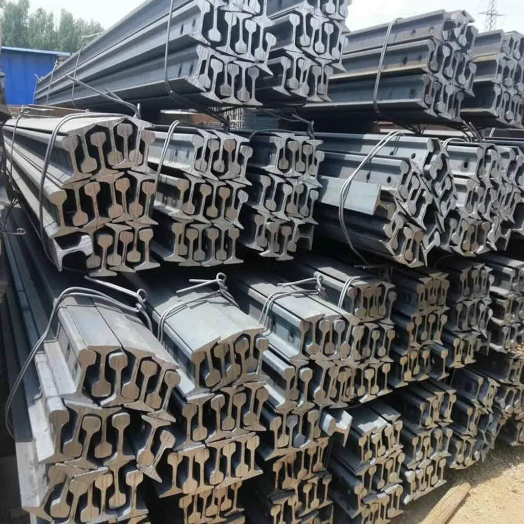 Steel rail for railway image thumbnail