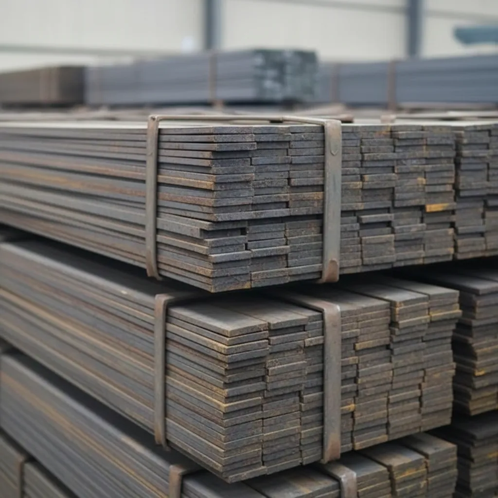 Flat steel for construction image thumbnail