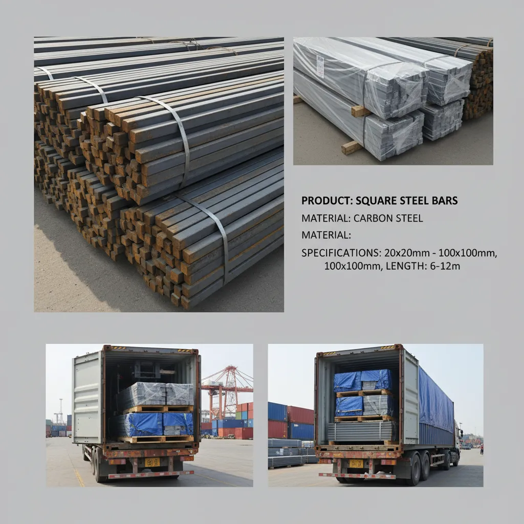 Square steel bar manufacturer