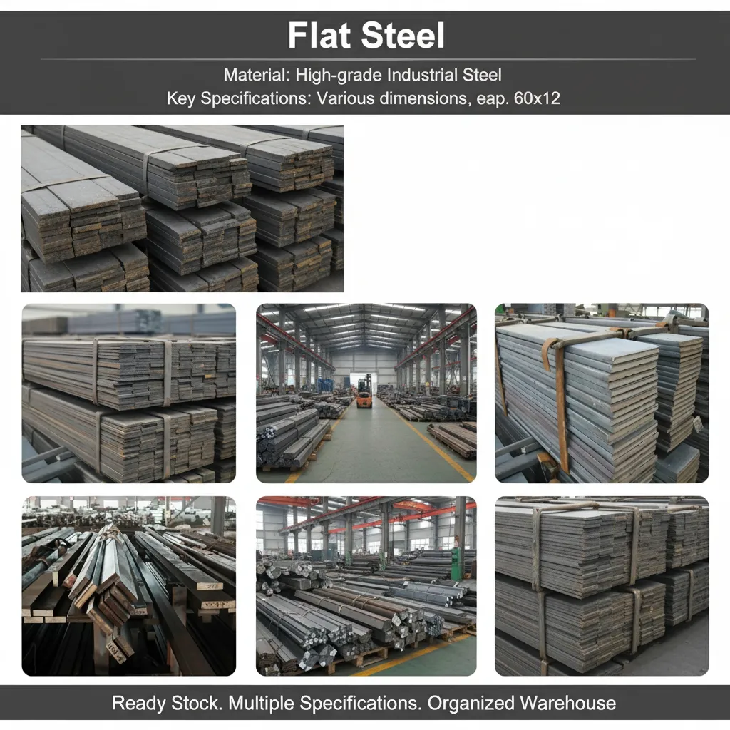 Flat steel for construction wholesale