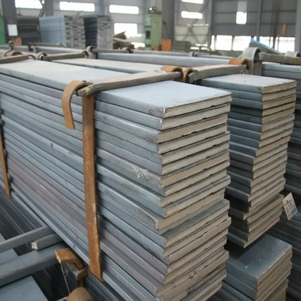 Flat steel for construction image thumbnail