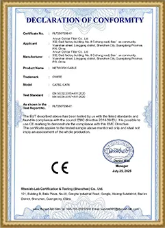 Certification