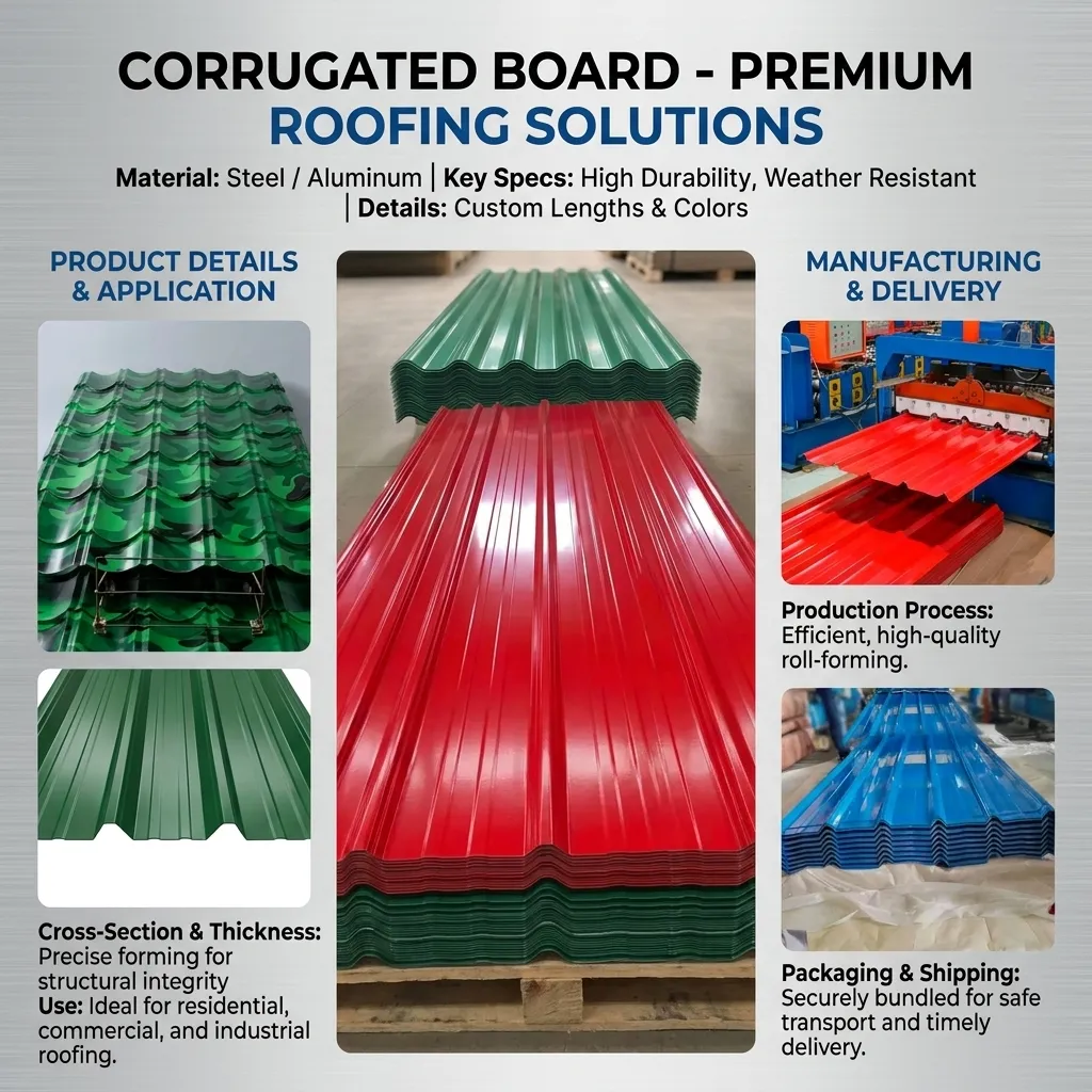 Color-coated corrugated roofing sheets supplier