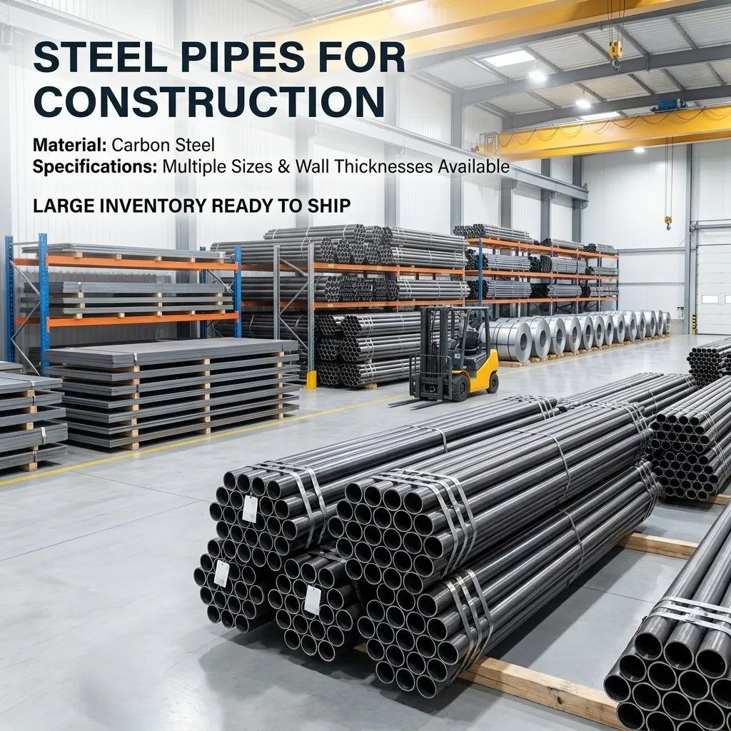 carbon steel pipe for construction applications wholesale