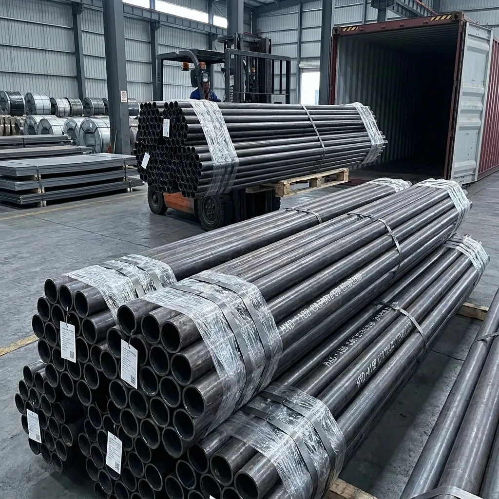 carbon steel pipe for construction applications manufacturer
