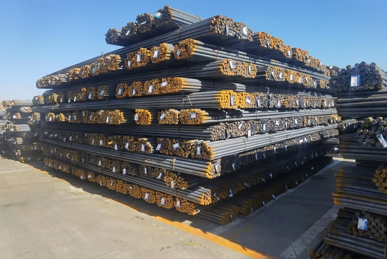 steel reinforcement bars for road construction image thumbnail