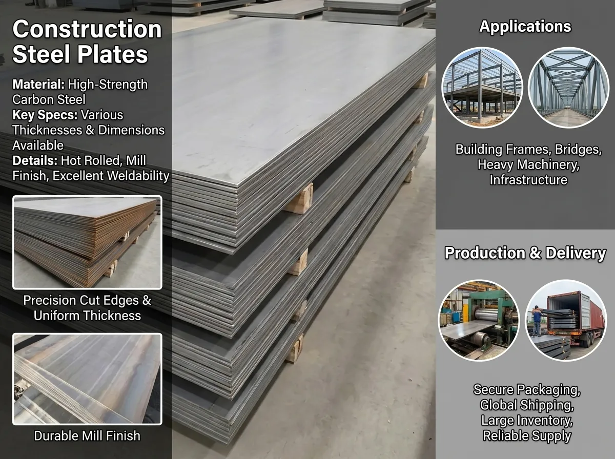 steel plates for high rise construction supplier