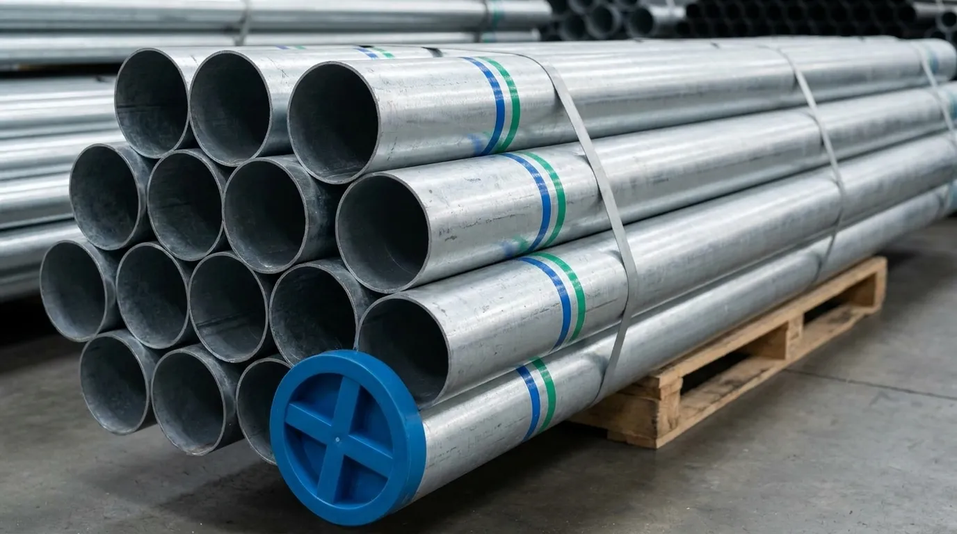 galvanized steel pipe for construction use image thumbnail