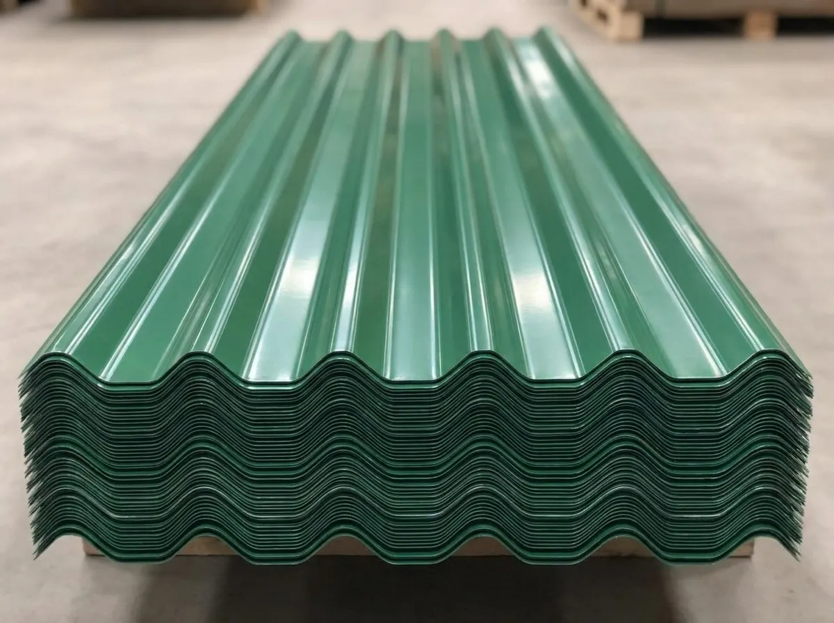 Color-coated corrugated roofing sheets image thumbnail