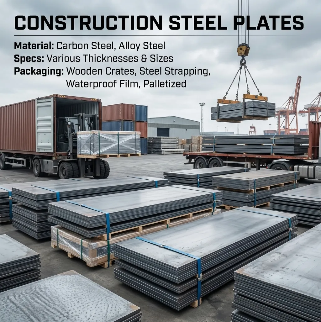 thick steel plates for heavy construction manufacturer
