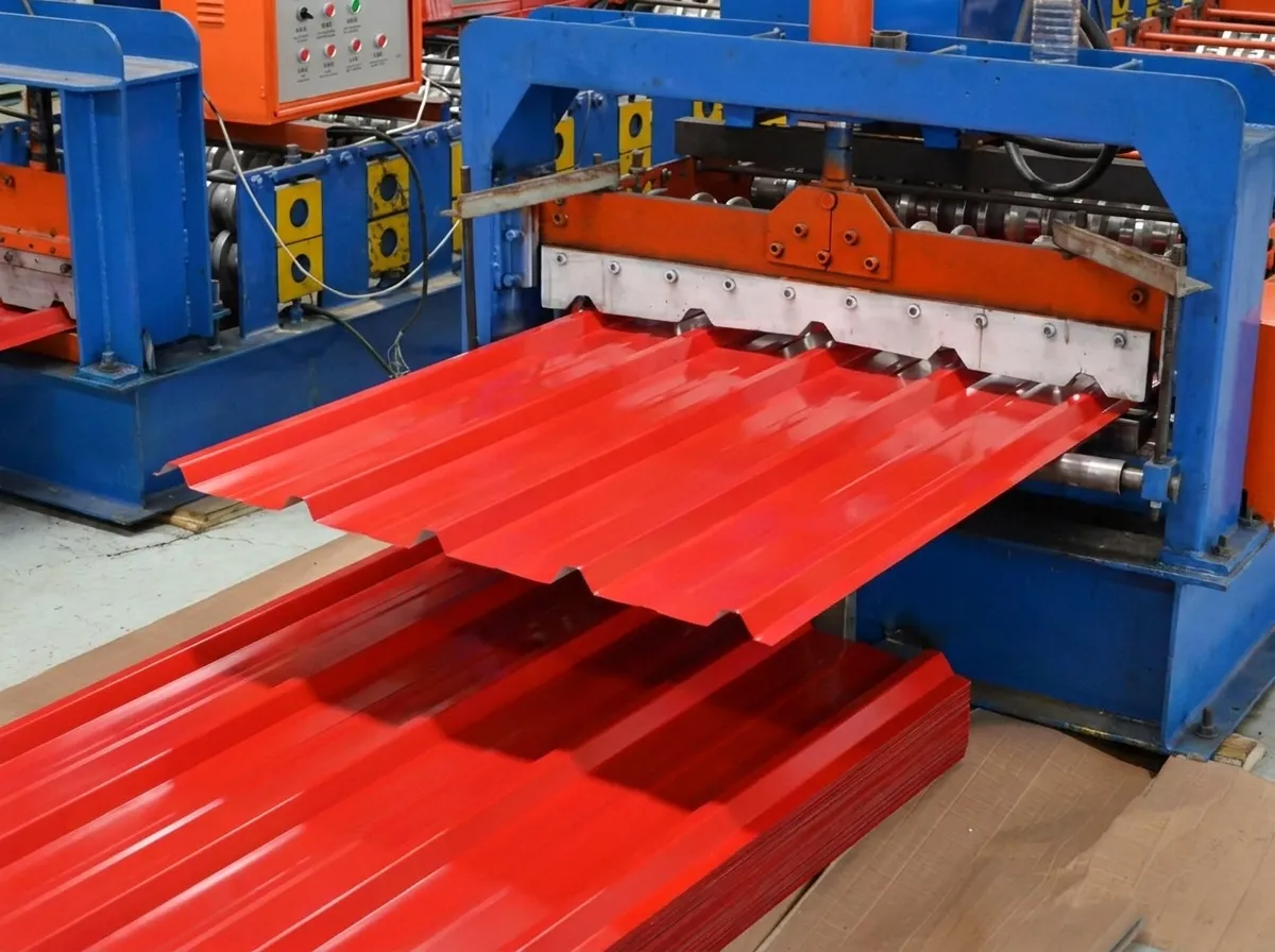 Color-coated corrugated roofing sheets image thumbnail