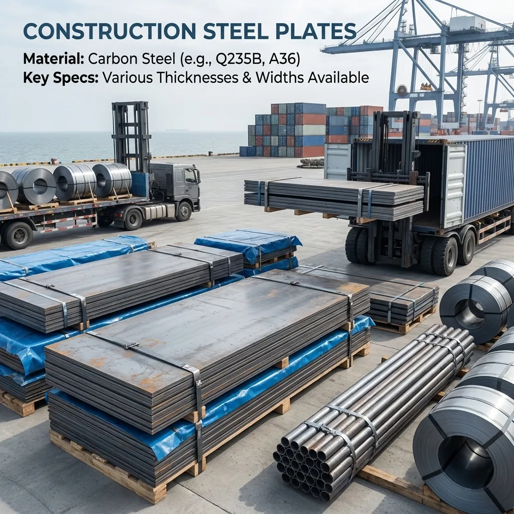 steel plates for shipbuilding and construction manufacturer