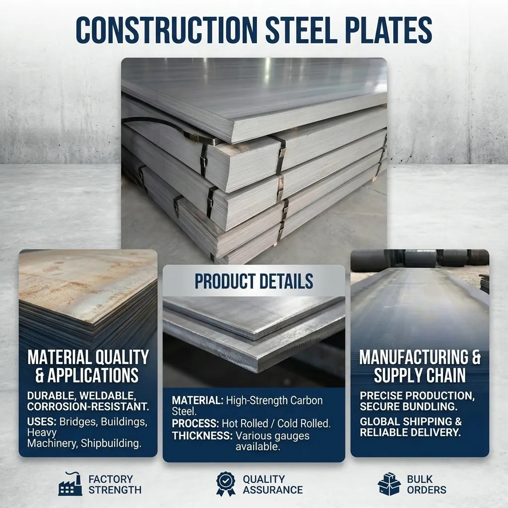 steel plates for industrial buildings supplier