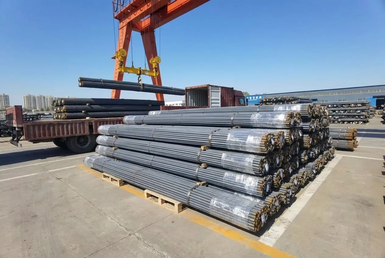 steel reinforcement bars for road construction manufacturer