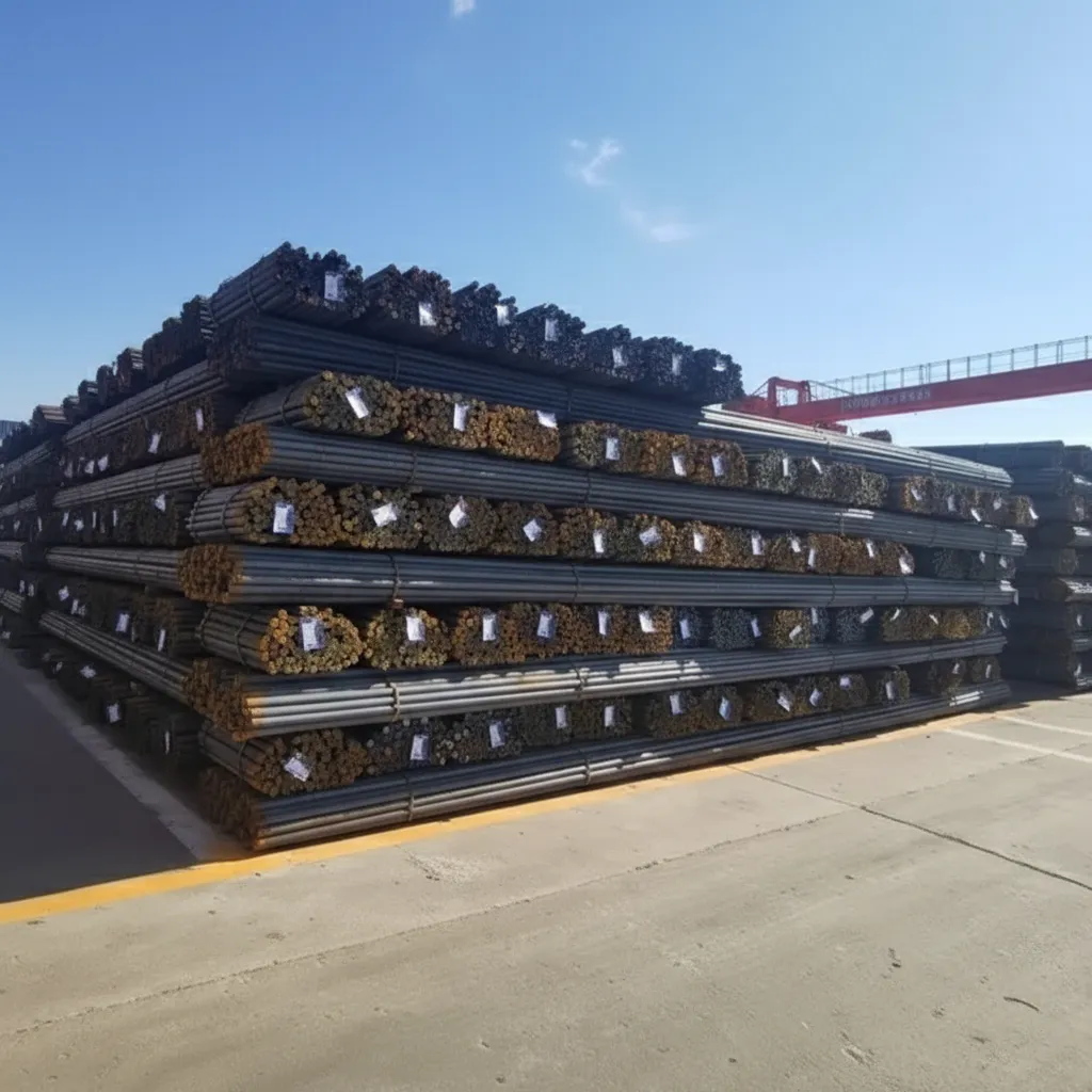 Steel bars for construction