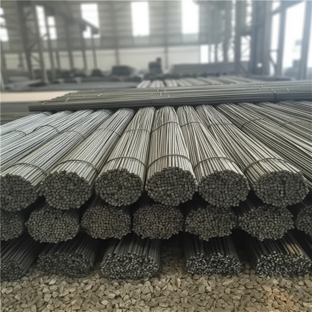 Steel round bars for construction image thumbnail