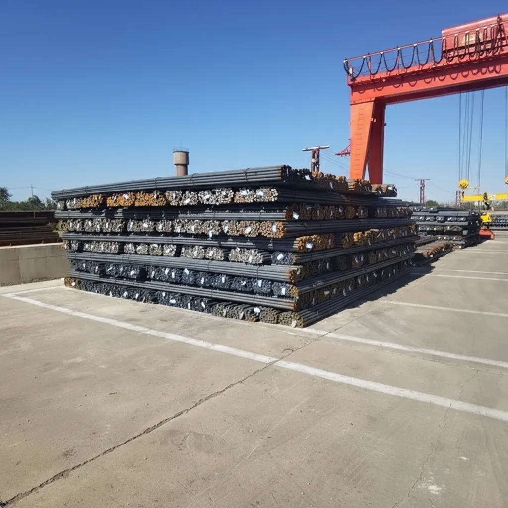 Steel bars for construction image thumbnail