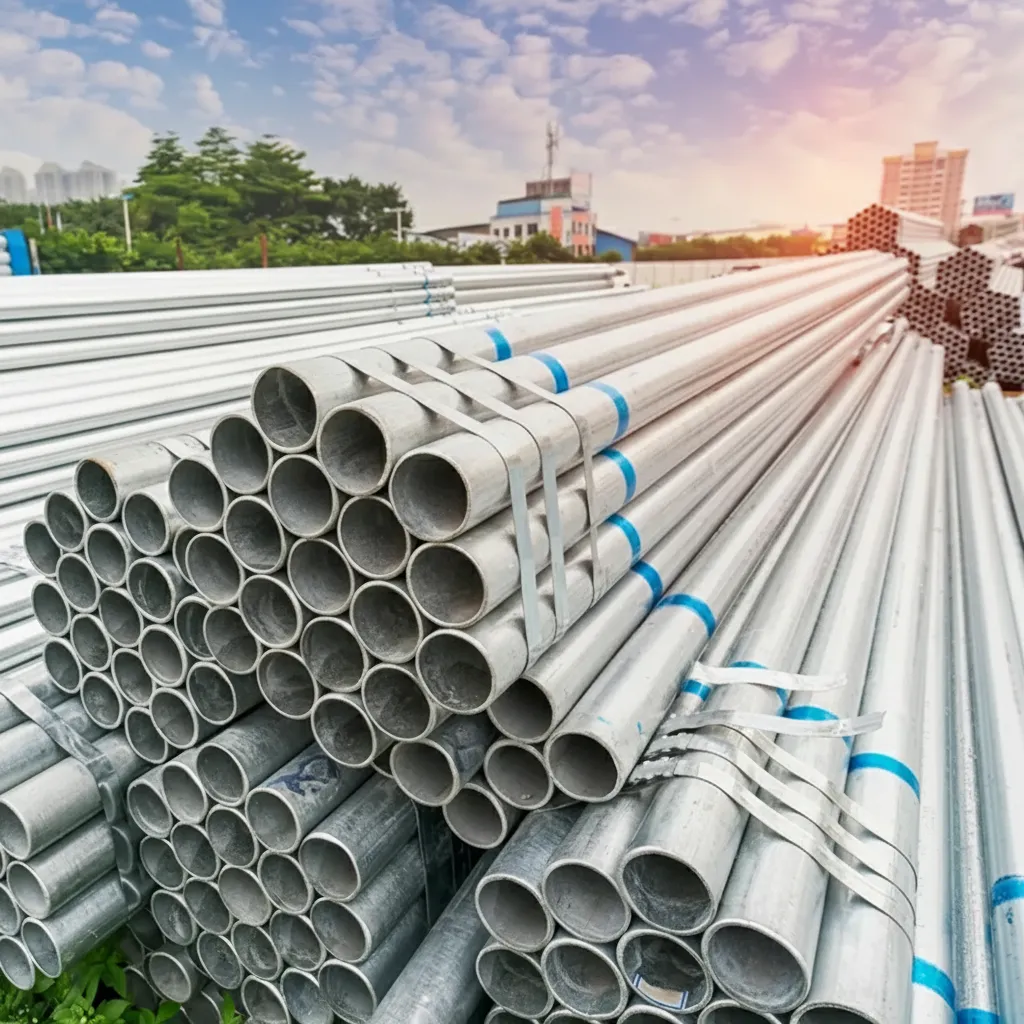 Galvanized Steel Pipes for Structural Construction image thumbnail