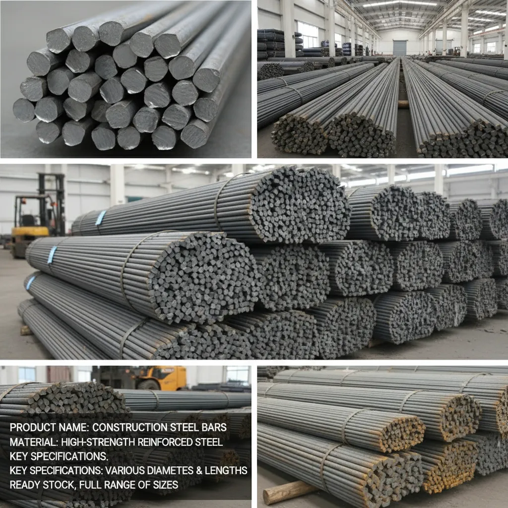 Reinforcing steel bars for construction wholesale