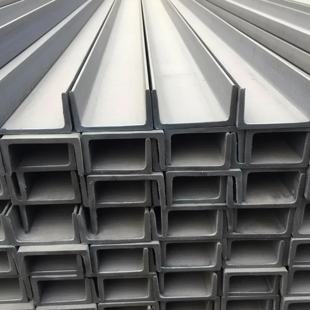 Structural steel channels for building image thumbnail