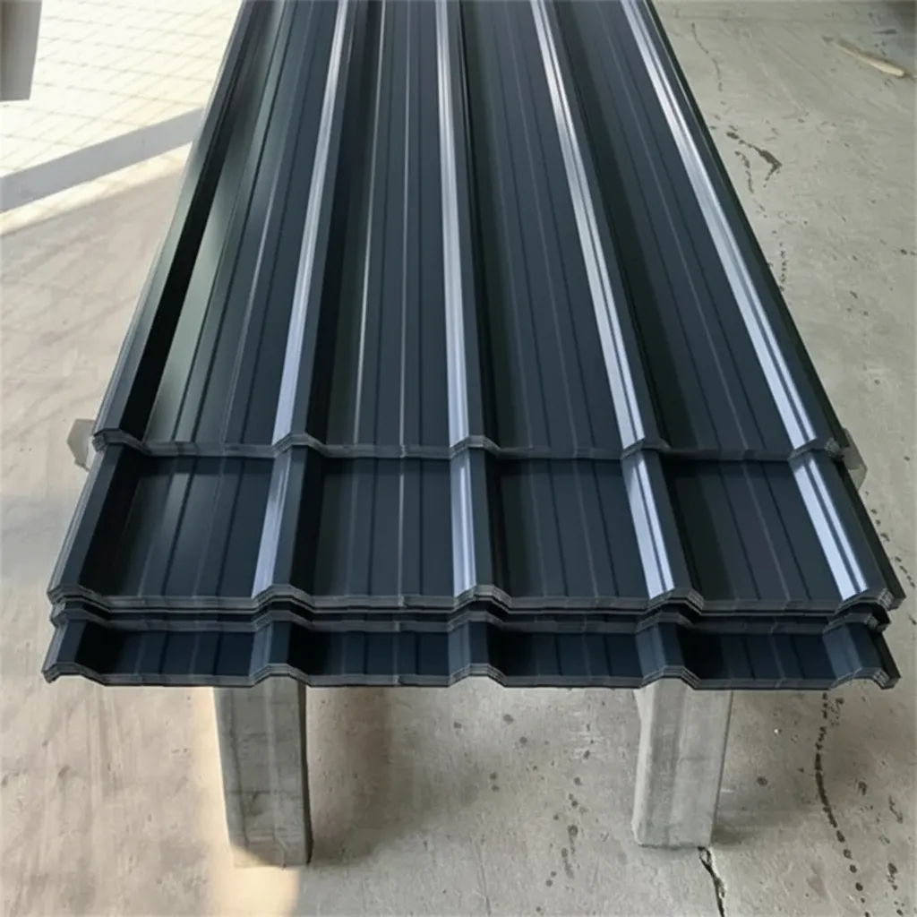 Metal roofing sheets for residential buildings