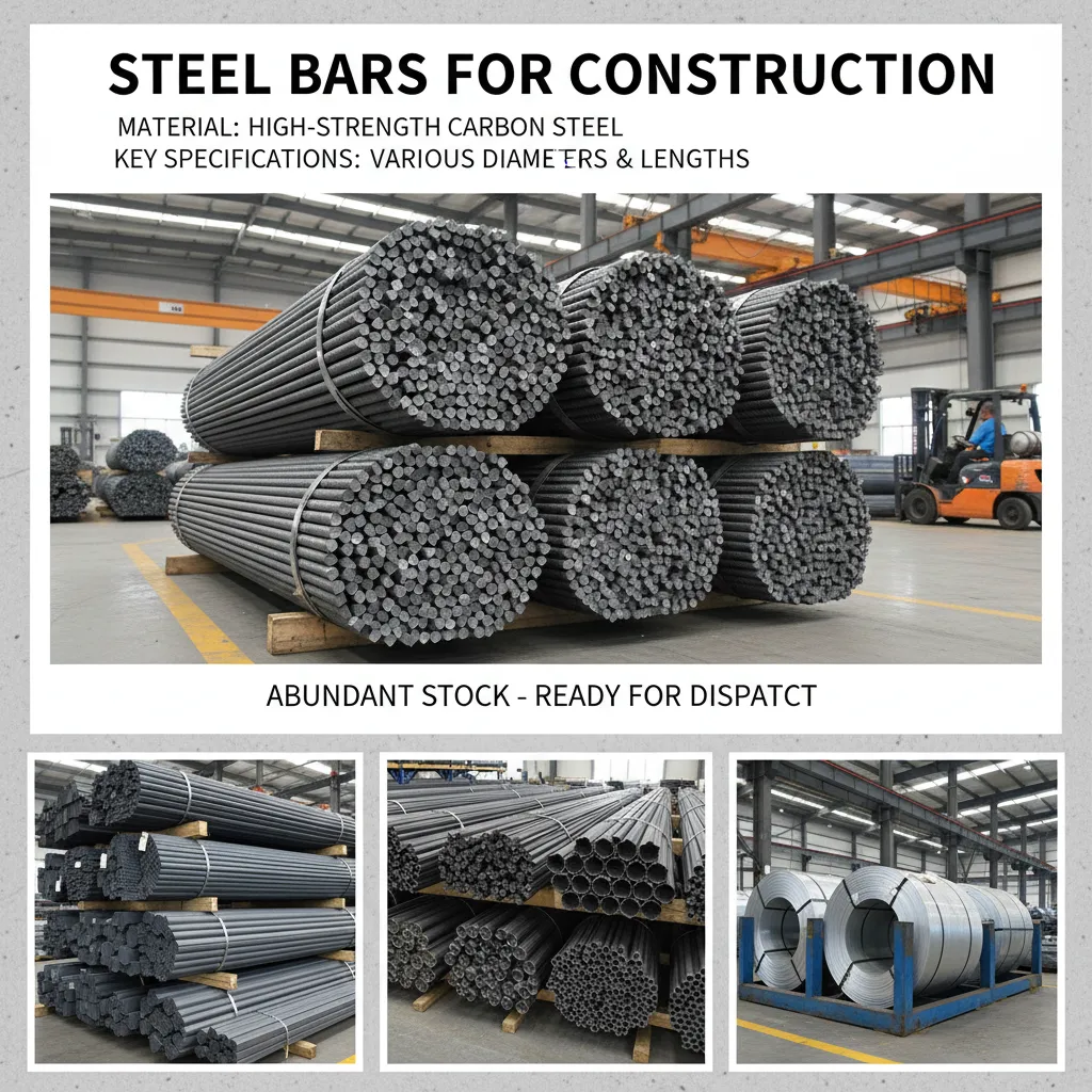 Construction steel rebar bars wholesale