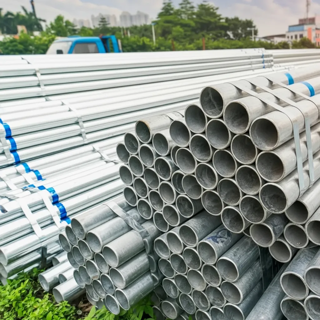 Galvanized Steel Pipes for Structural Construction