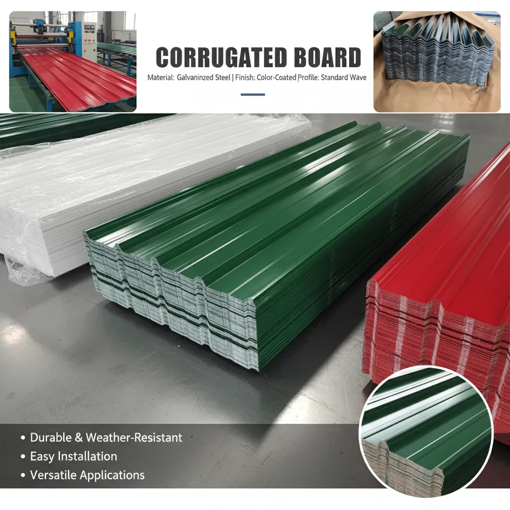 Roofing sheets for warehouse buildings supplier