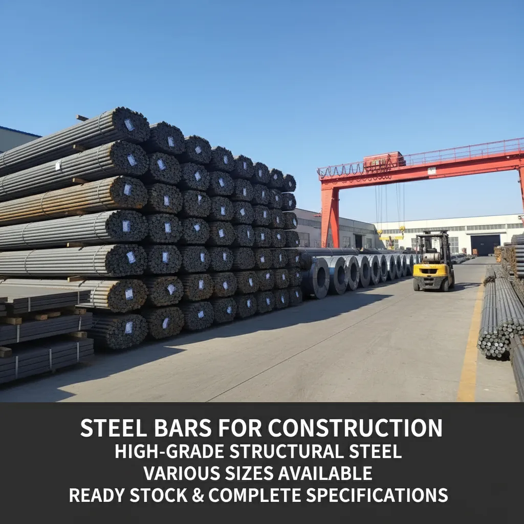 Steel bars for construction wholesale