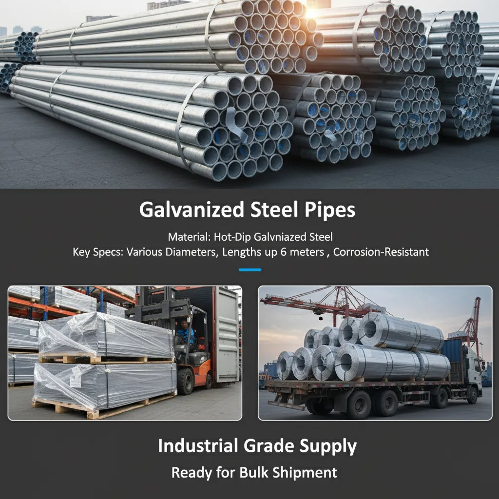 Galvanized Steel Pipes for Structural Construction manufacturer