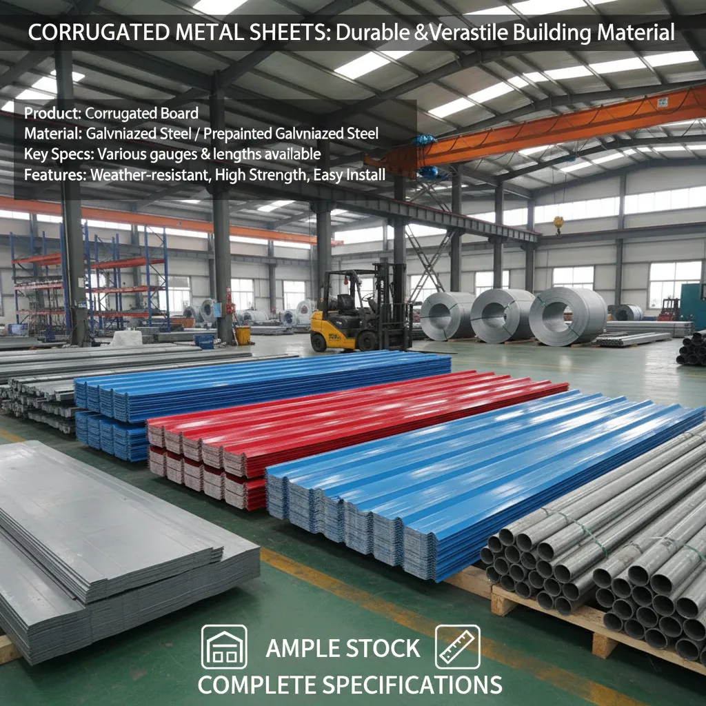 Corrugated steel roofing sheets for construction wholesale