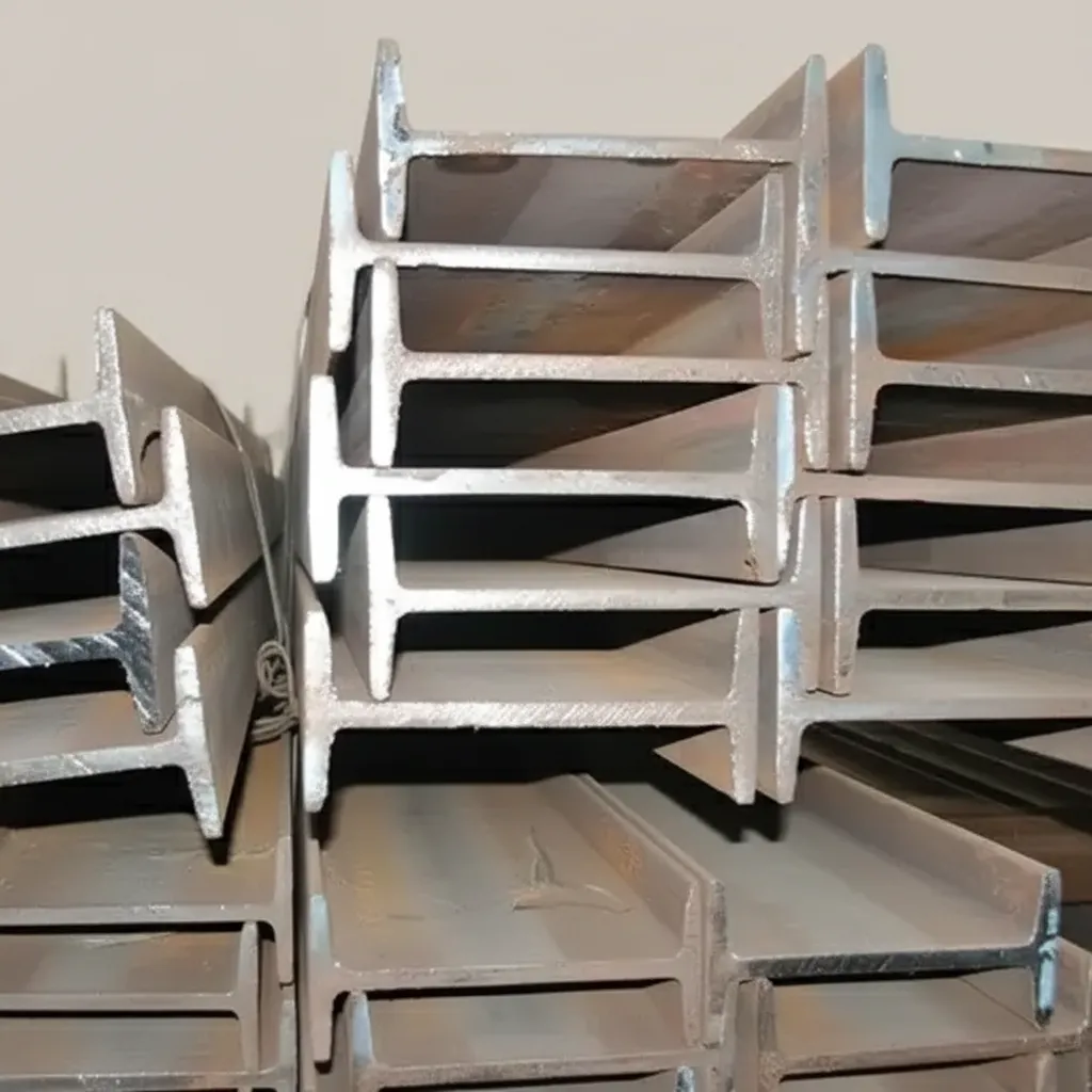 Structural steel i-beams for building image thumbnail